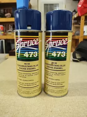 98-56 SPRUCE Engine Paint Ford
