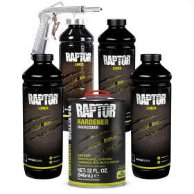 0820VG U-POL Spray Gun Bed Liner Pack Raptor