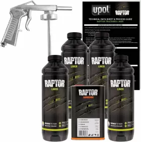 5864127442 U-POL Tintable Urethane Spray Bed Liner Gun Kit