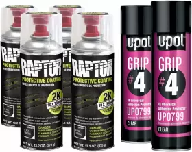 799-2-4883-4-KIT U-POL Spray Bedliner Grip Adhesion Raptor