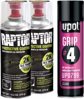 799-4883-2-KIT U-POL Spray Bedliner Grip Raptor