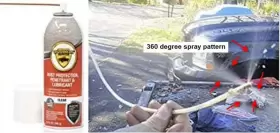 55833-00802 WOOLWAX Lanolin Undercoating Spray Pack Wand 360 #3