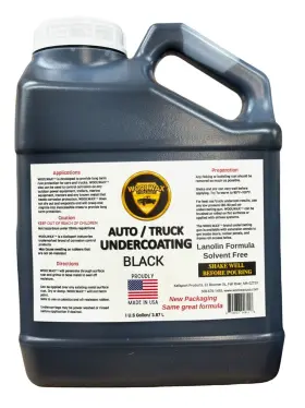 WWUC1B WOOLWAX Auto Undercoat Gallon Thickest Lanolin Film