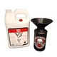 NHOU V3 Clear + Threaded Funnel Kit &ndash; Quart Bottle Included | Easy-Undercoating
