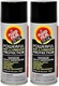 Fluid Film AS11B Undercoating Protection Rust Inhibitor Spray Can Black, 2 Pack