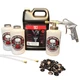 Complete NHOU V3 Black Pro Undercoating Gun &ndash; 2 Wand Kit (3 W Quart Bottles)