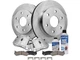 Front Brake Pad Rotor and Caliper Set For Cadillac Escalade EXT XW128PB