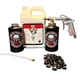 NHOU V3 Clear Pro Undercoating Gun &ndash; 360* Wand Kit (2 B Quart Bottles)