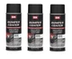 SEM 39103, Satin Black, Bumper Coater (3 Pack)