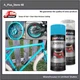 Torque N Teal + Clear Gloss Spray Paint High Heat Resistance Restore Coating 2PK