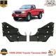 Set of 2 Front Bumper Brackets Kit Side Support For 1998-2000 Toyota Tacoma 4WD