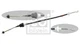 Febi Bilstein 04197 cable pull, clutch actuation for Opel