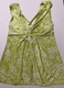 Victorias Secret Sz L Very Sexy Knotted Cami Nighty Lime Green Leaf Tropics