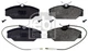 Front axle Febi Bilstein 16381 brake pad set, disc brake for Renault