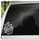 6" Harley Davidson Vintage Oak Leaf Vinyl Decal Sticker