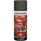 Rust-Oleum 248903 Engine Spray Paint, Oil Base, Flat, Black, 12 oz Can