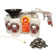 Fluid Film Amber Semi-Pro Undercoating Gun & Threaded Funnel - 1 Wand (3 Qts)