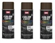 SEM 15023, Cordovan Brown, Color Coat Vinyl Paint, Aerosol (3 Pack)