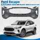 Primed Upper Front Bumper Cover For 2023-2026 Ford Escape Without Sensor Holes