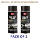 SEM Paints SEM15243 Satin Black Color Coat Aerosol 12 Ounce (Pack of 2), New
