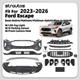 For 2023-2026 Ford Escape Front Bumper W/Fog Light W/Camera Hole Air Deflector