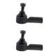 Mevotech Supreme 2pc Front Outer Steering Tie Rod Ends Set for Volvo 240 740 780