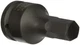 SUNEX TOOLS 450719 3/4-Inch Drive 19-mm Hex Driver Impact Socket 3/4&Prime;, Black 