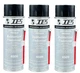 3 Pack IES Fast Dry Rubberized Undercoat 4509, 18 OZ. NEW (100E)