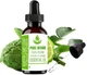 Pure Herbs Kaffir Lime Leaf 100% Pure Citrus Hystrix Essential Oil Glass Ta358