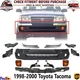 Front Bumper Kit + Reinforcement + Bracket For 1998-2000 Toyota Tacoma 2WD / 4WD