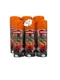6 Pack Harris Engine Enamel Spray Paint 11oz Orange,Heat Resistente,Rust Proof