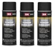 SEM 38253 Premium Black Powder Auto Body Guide Coat (12 oz) (3 Pack)