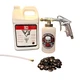 NHOU V3 Clear Pro Undercoating Gun &ndash; 360* Wand Kit (1 W Quart Bottle)