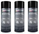 Dupli-Color DA1603 Paint Acrylic Enamel Semi-Gloss Black 12 oz Aerosol (3 Pack)