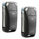 2x Keyless Entry Remote 2btn Flip Key Fob for Porsche (KR55WK45032, KR55WK45022)