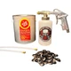 Amber Fluid Film Pro Undercoating Gun - 2 Wand Kit (1 W Quart Bottle) 