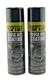 2 pack U-POL Raptor UP4879 1K Black Bed Liner Aerosol Spray 14.3 oz &ndash; FREE SHIP