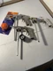 Lot Of 2 U-POL -Undercoating Spray Guns. Also Another Spray Gun. Made In Italy