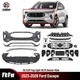 For 2023-2026 Ford Escape Front Bumper Cover Assembly W/Fog Light Air Deflector