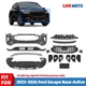 For 2023-2026 Ford Escape Front Bumper Set W/Fog Light Air Deflector W/o Camera