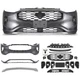 For 2023-2026 Ford Escape Front Bumper Cover Set Assembly W/Fog Light ST-Line