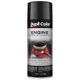 DUPLI-COLOR EDE161307 Engine Enamel,Black,16 oz. Size 54VL27