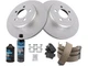 For 2005-2021 Chrysler 300 Brake Pad Rotor Shoe Drum Kit Rear 55247PVBM 2006