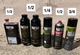 Raptor Black Truck Bed Liner Bundle.  Measurements Are How Full They Are 