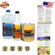 KBS 25 Gal Auto Fuel Tank Sealer Kit Diesel Gasoline Permanent Rust Blast Seal
