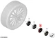 Genuine Mini Cooper JCW One F54 F55 F56 F57 Fixed Hub Cap 36135B30FD1