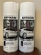 NEW Rust-Oleum 372514 Vinyl Wrap Matte White Coating 11 oz , Pack of 2