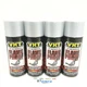 VHT SP117-4 PACK FLAT ALUMINUM High Temperature Flame Proof Header Paint - 11 oz