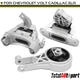 3x Engine Motor & Transmission Mount & Torque Strut Mount for Cadillac ELR Chevy