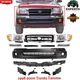 Front Bumper Kit + Grille Chrome +Head & Corner Lights For 98-2000 Toyota Tacoma